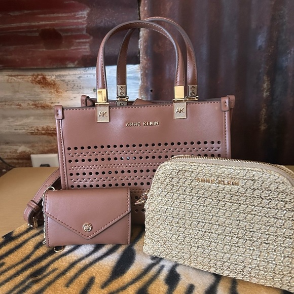 Anne Klein Handbags - NWOT-Anne Klein 3 piece Handbag Set.
